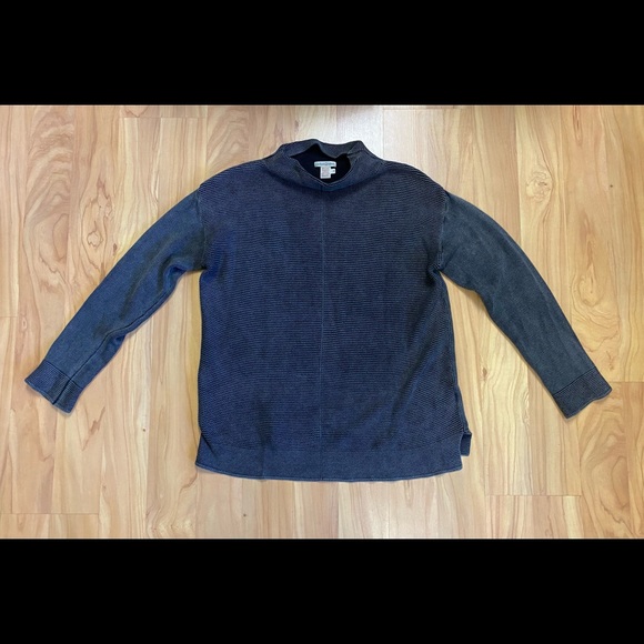 Women’s Carbon 2 Cobalt Grey Knit Pullover Sweater M - Picture 7 of 14